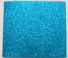 turquoise EVA Glitter 2mm Foam Rubber Plate 20cm X 29,5cm fabric